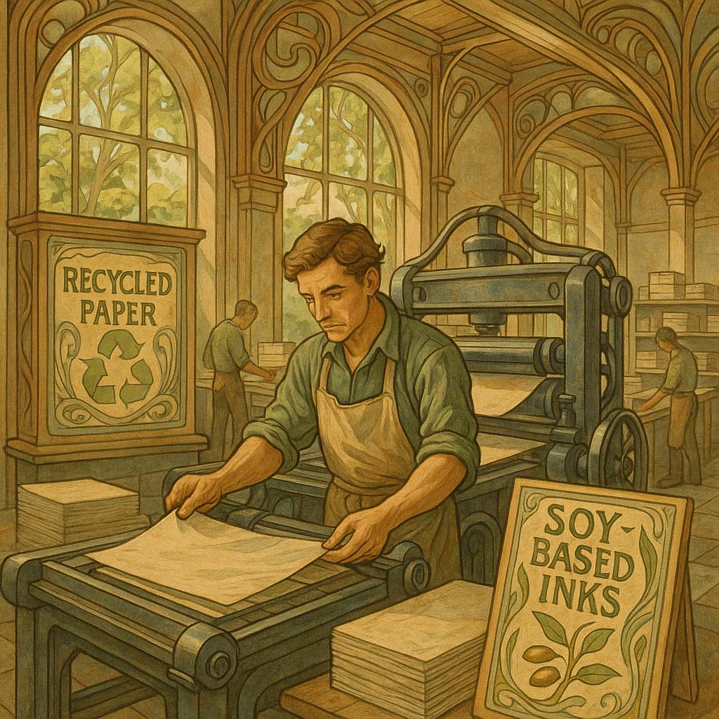 چاپ و بسته‌بندی سبز: برند شما چقدر با محیط‌زیست همراه است؟