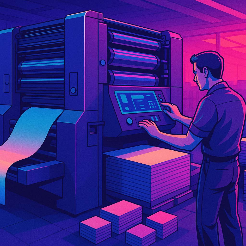 چاپ سازمانی سریع و اقتصادی: چرا چاپ افست گزینه بهتر است؟