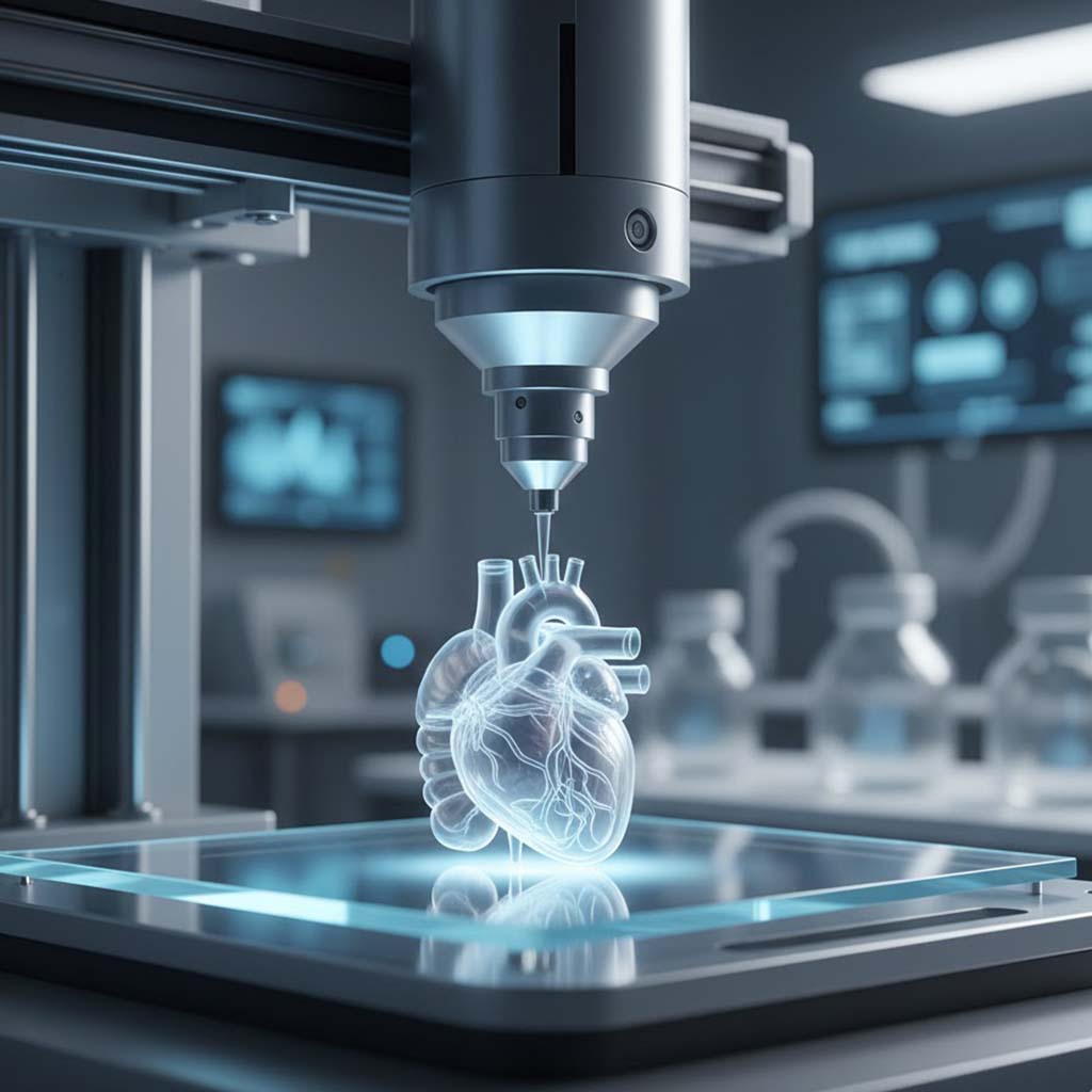 چاپ اندام های بدن: آینده پزشکی با پرینت سه بعدی